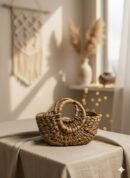 Water Hyacinth Rectangular Hamper (Small)